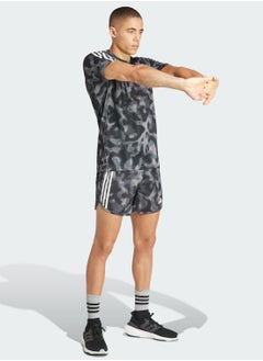 Adidas 3 Stripes Own The Run All Over Printed Shorts  - Image 5