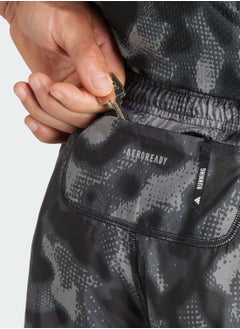 Adidas 3 Stripes Own The Run All Over Printed Shorts  - Image 4