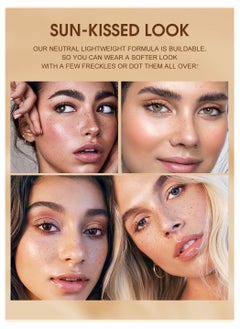 Handaiyan HANDAIYAN Freckle Pen 4 Colors Available, Natural Lifelike Freckle Makeup Pen, Waterproof Long Lasting Quick Dry Natural Makeup (4)  - Image 3