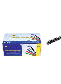 Psi Plastic Binding Ring 14mm, Black  - Image 1