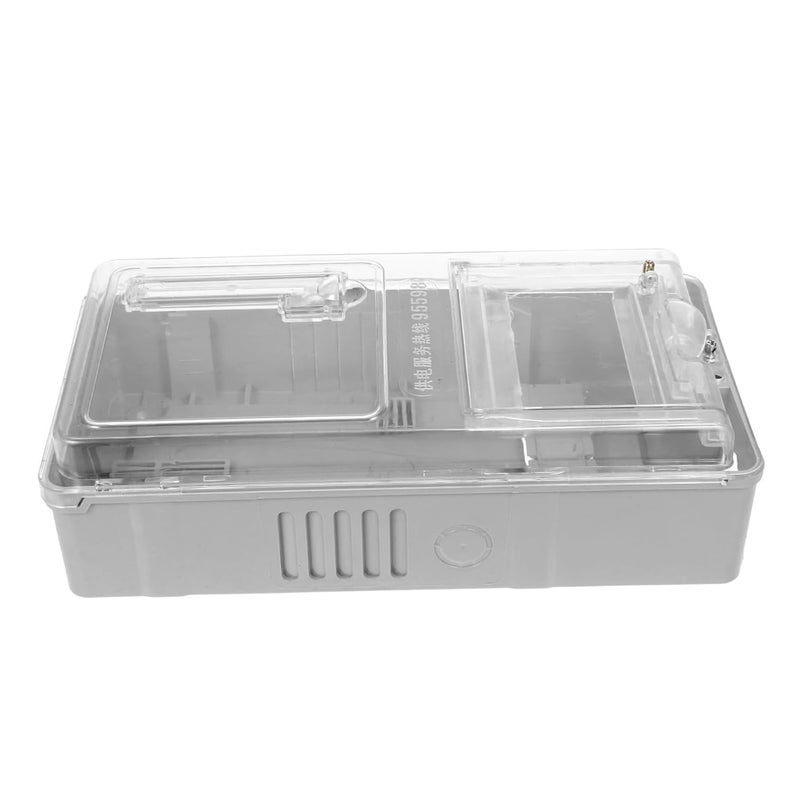 Mikikit Transparent Plastic Electrical Box Weatherproof Water Resistant Durable Protection - Image 1