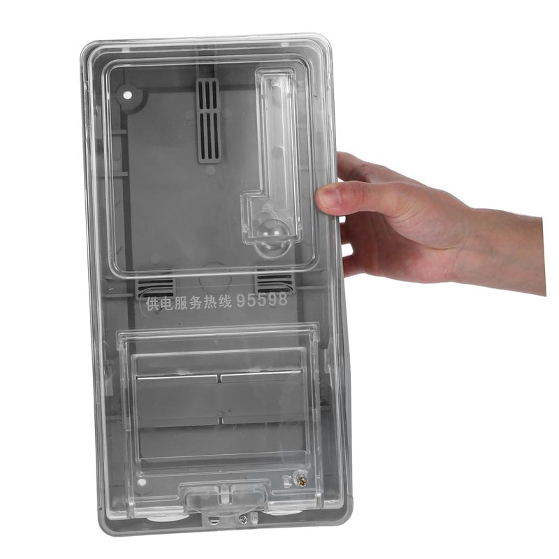 Mikikit Transparent Plastic Electrical Box Weatherproof Water Resistant Durable Protection - Image 5