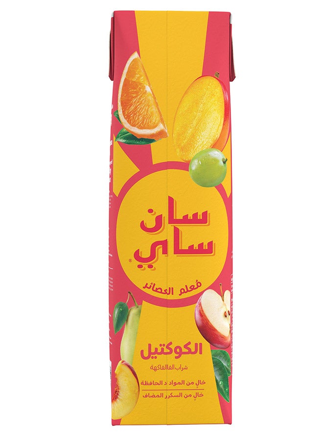 SunSei UHT Fruit Cocktail Juice 1L - Multi-Fruit Blend, No Added Sugar - Image 2