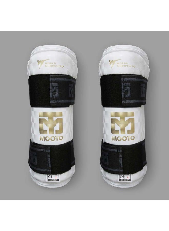 Mooto Korea Taekwondo Extera S2 Forearm Protector Guard a Pair WT Logo Training Match MMA Martial Arts Kickboxing Karate Gym School Academy - Image 3