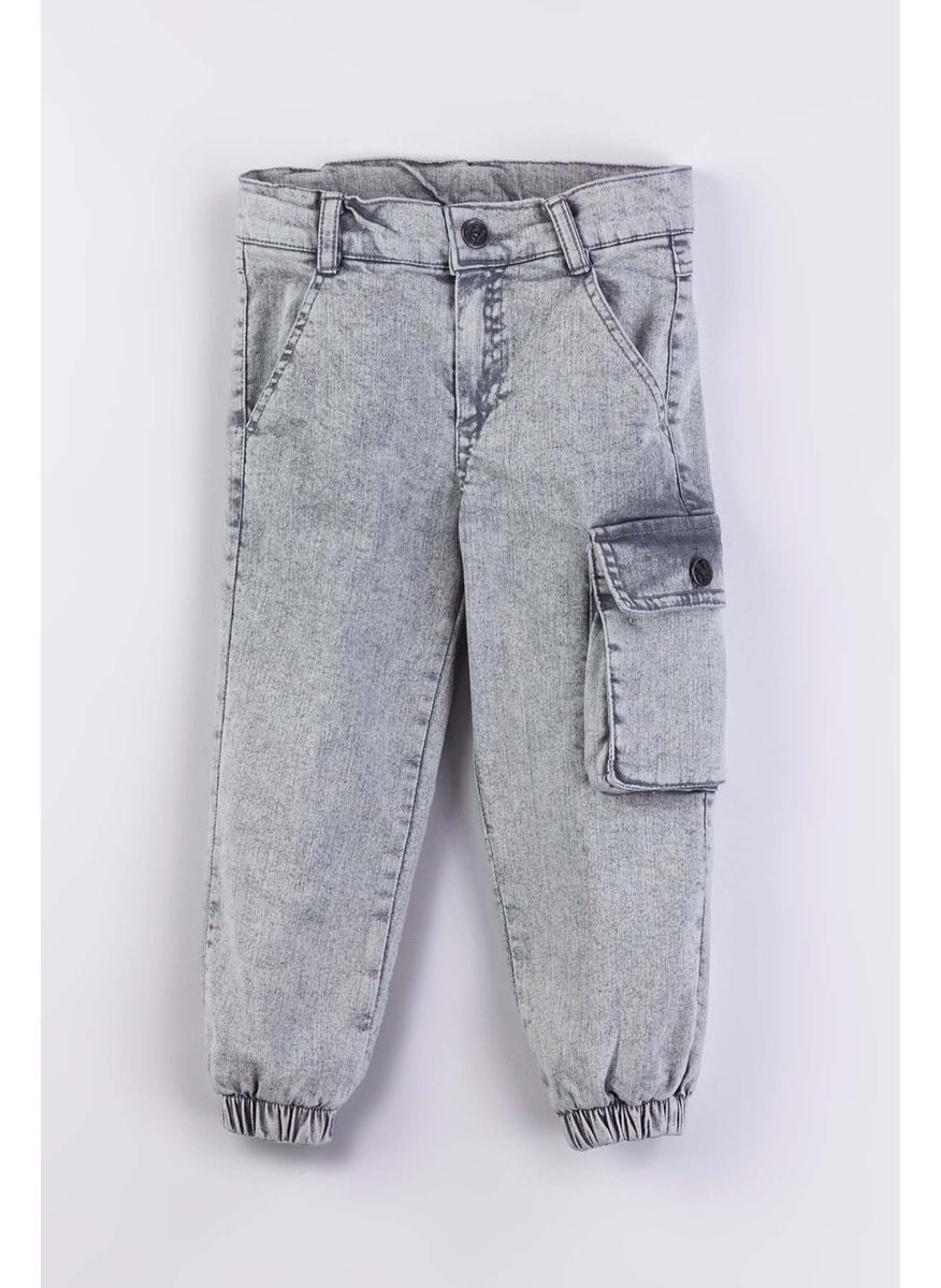 Gold Class Kidswear Boys Jogger Cargo Pocket Jeans 