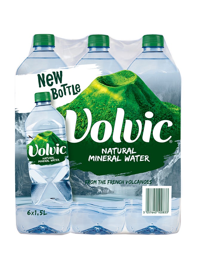 Natural Mineral Water 6 x 1.5L