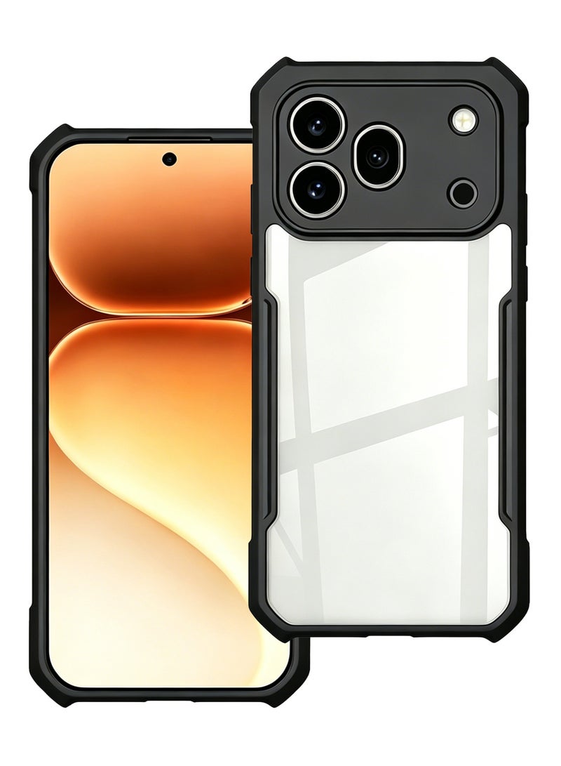 XUNDD for Honor 600 Pro Case, Camera Lens Protection Back Cover, TPU+PC Shockproof Bumper Mobile Phone Case, Anti-Yellowing Slim Fit Protective Casing - Image 1