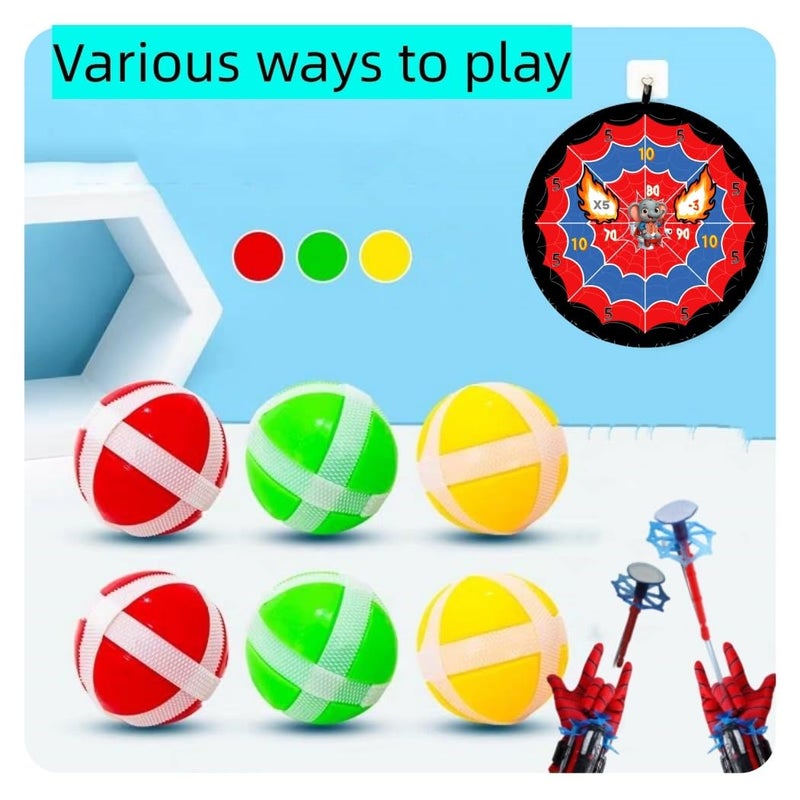 FJQZDBDSA Spiders Web Shooter ï¼ŒSpider Toys for Boys 4-6ï¼ŒBoys 6-8 Years Oldï¼ŒWrist Toys, Birthday Party Presents - Image 5