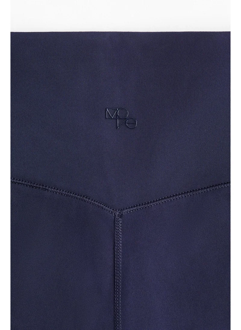 H&M Pocket-detail sports cycling shorts in DryMove™