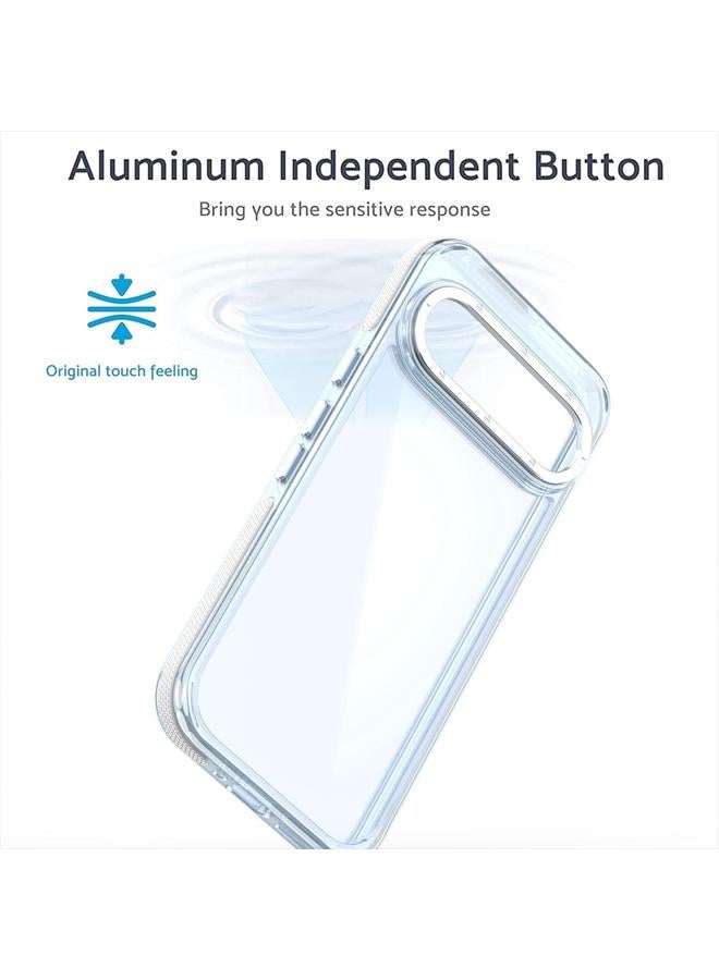 S-TOP Case For Google Pixel 9 / 9 Pro Dual-Color Clear Acrylic Hybrid TPU MagSafe Phone Case - Image 4