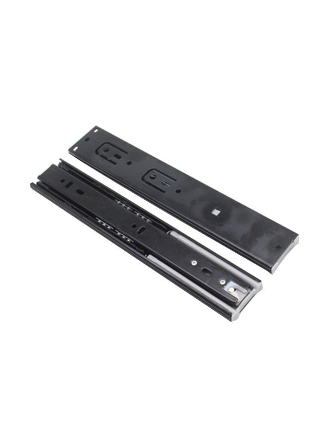 NIBEMINENT 2-Piece Drawer Slides Black 10inch  - Image 1