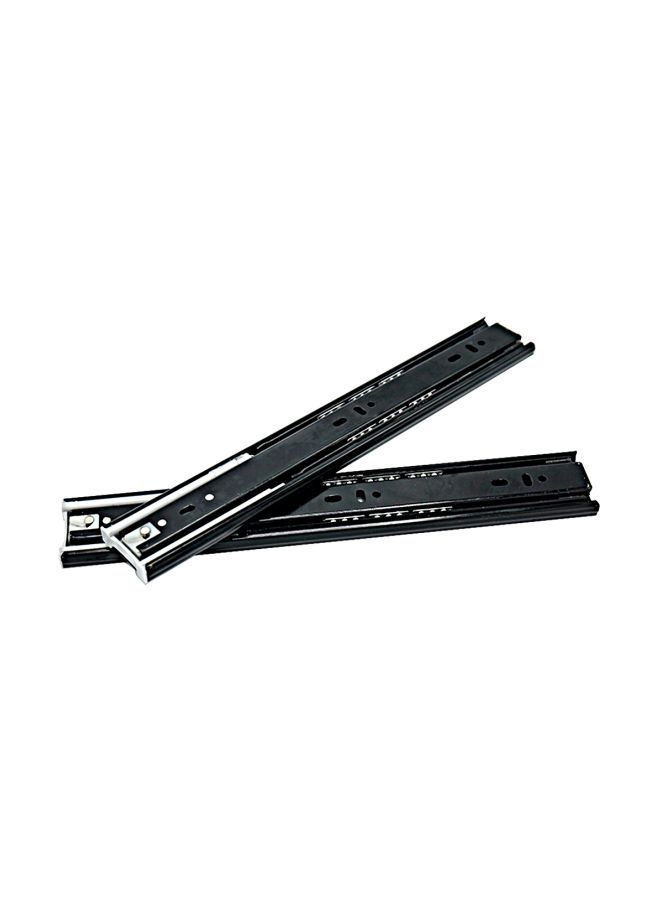 NIBEMINENT 2-Piece Drawer Slides Black 10inch  - Image 4