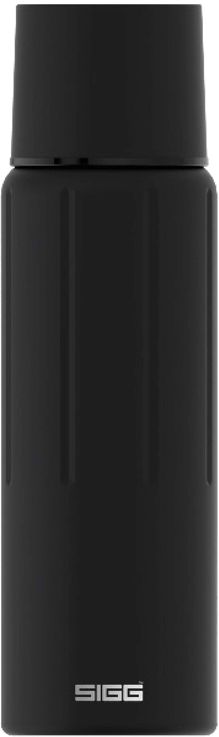 SIGG - Obsidian Insulated Water Bottle - Thermo Flask with Cup - Leakproof - Lightweight - BPA Free - 18/8 Stainless Steel - 37 Oz - Image 4