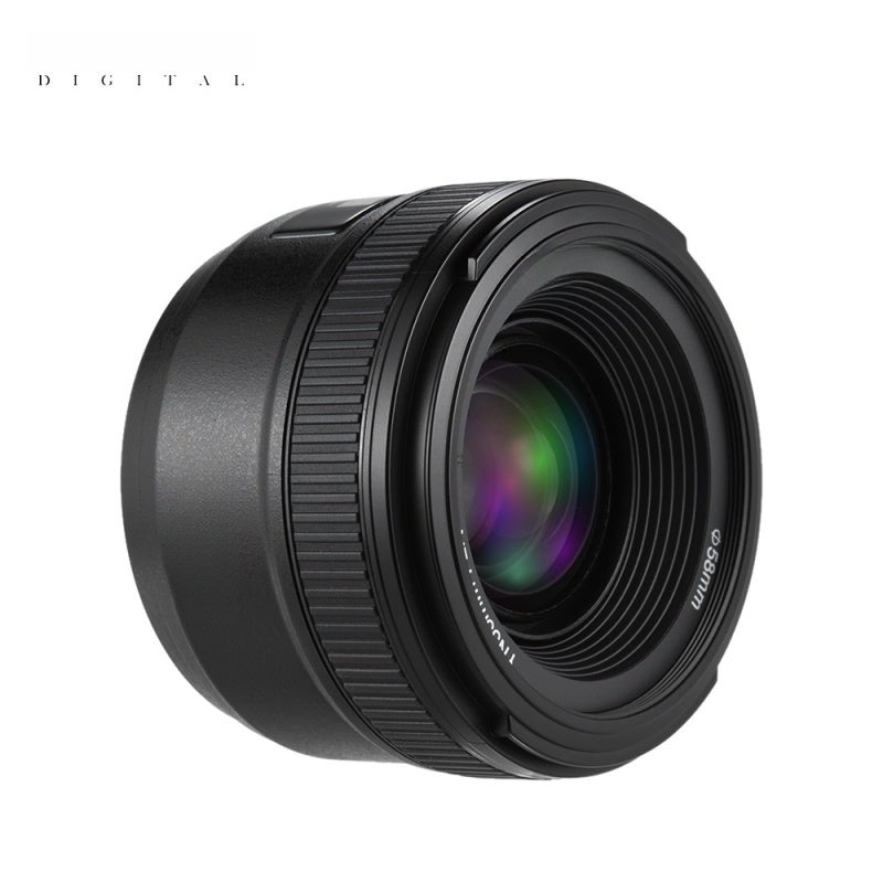 Fixed Focus Lens: F2.0 Large Aperture - Auto & Manual Focus Wide-Angle Lens for High/Low-Angle Photography & Creative Shooting - Image 1