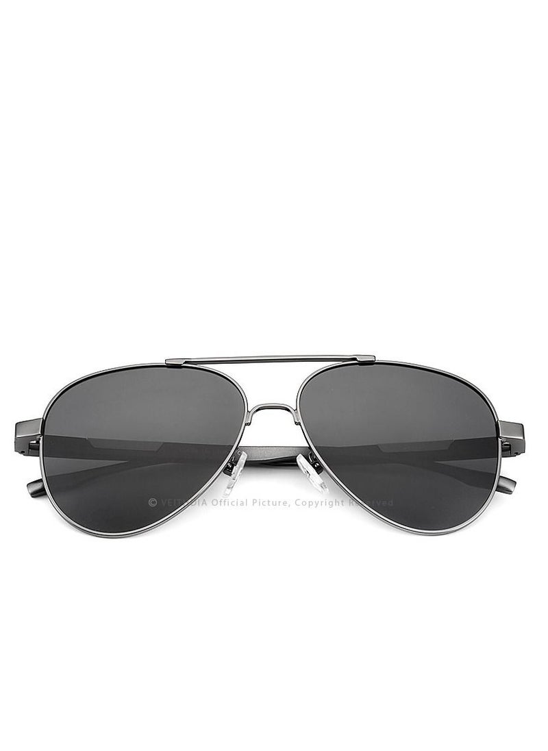 Veithdia - Original VEITHDIA Sunglasses for males Polarized UV400 protection With Full Set Sun Protection Category 3 Suitable for driving car Light Weight pilot style For men - Image 1