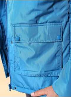 Freehand Women Boxy Fit Solid Puffer Jacket With Detachable Hood  - Image 5