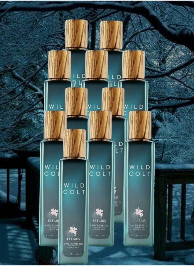 الفارس 11 قطع عطر وايلد كولت 100مل  - Image 1