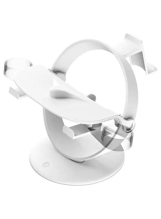 Green Tiger VR Headset Display Stand for Apple Vision Pro - Stand Holder Compatible with Quest 3/2/PS VR2/Pico 3 - Universal VR Headset Display Dock, Stable Bracket Storage Round Base, Durable, Seamless - Image 4
