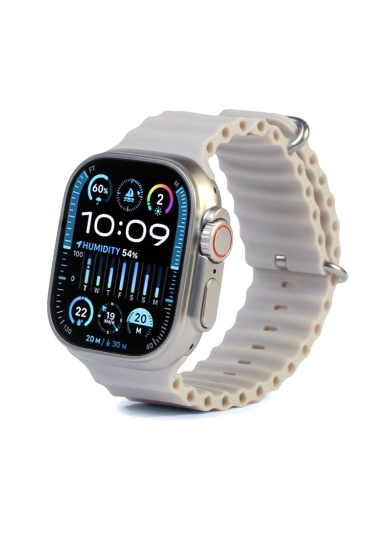 Advanced Smart Watch with Built-in Camera System and 4G Network - Your Digital Companion for Every Task white colour - Image 1