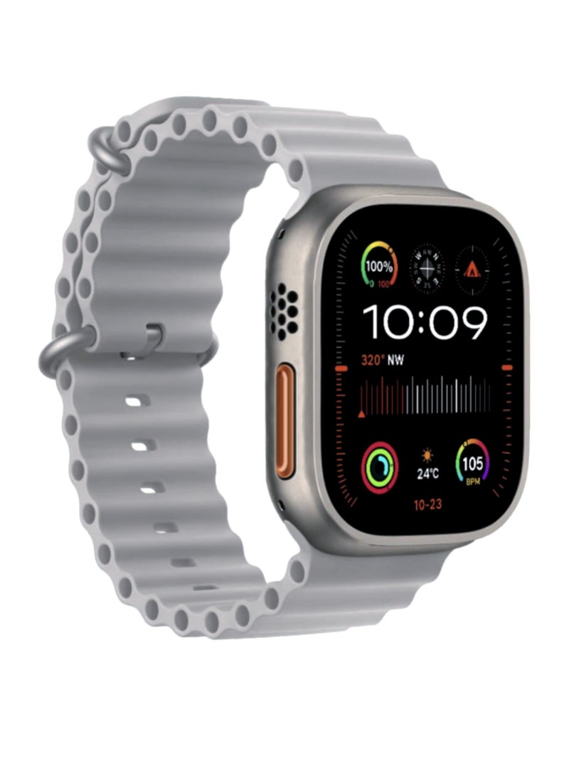 Advanced Smart Watch with Built-in Camera System and 4G Network - Your Digital Companion for Every Task white colour - Image 2