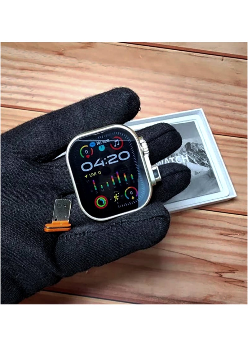 Advanced Smart Watch with Built-in Camera System and 4G Network - Your Digital Companion for Every Task white colour - Image 4