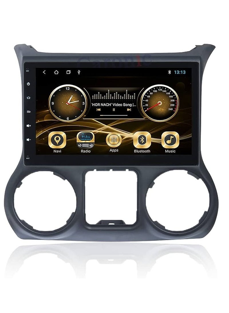 Android Screen for Jeep Wrangler 2011-2017 Octa Core 2GB Ram 32 GB Rom Support Apple Car Play - Android Auto Wireless