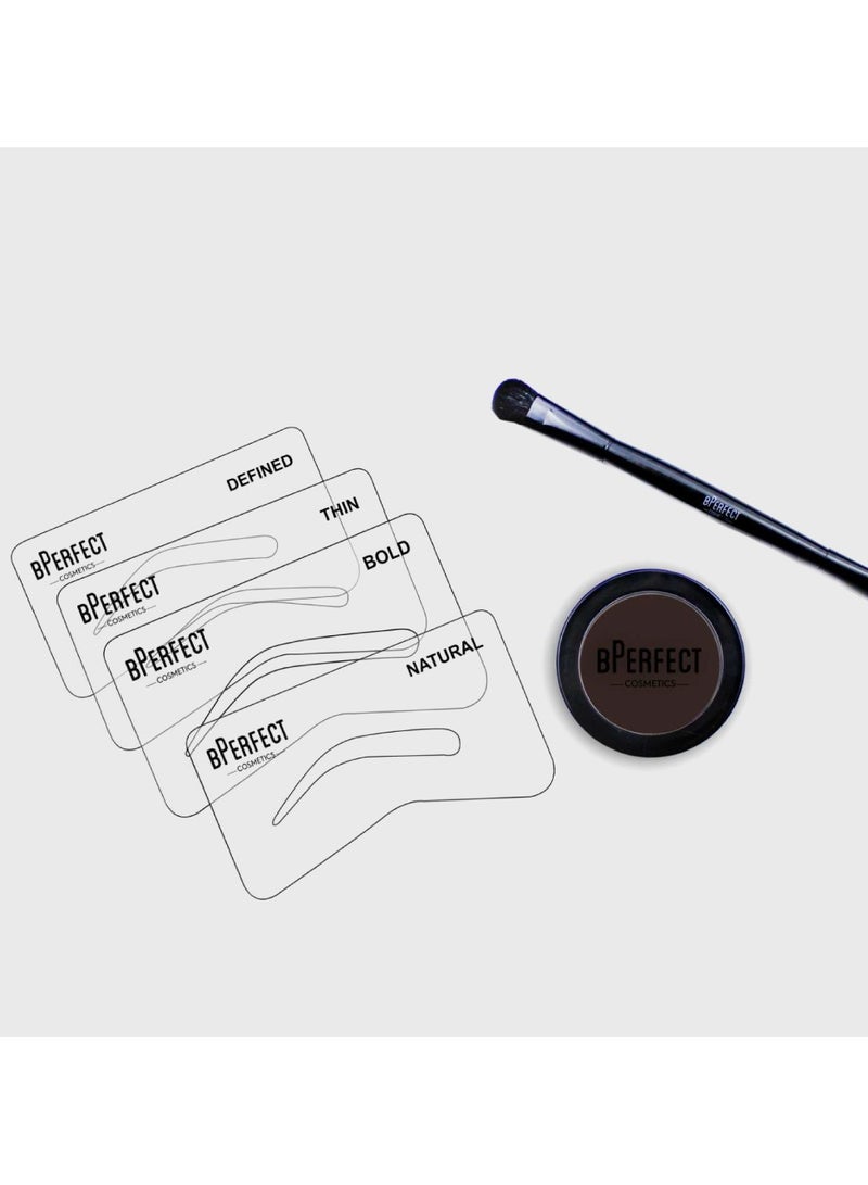 Bperfect Indestructi'Brow Eyebrow Stencil Kit - Shaped Brows in Seconds 1unit - Image 4