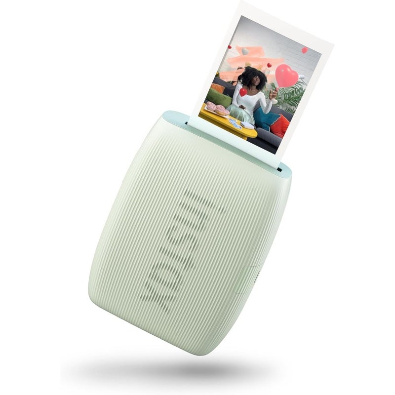 Mini LINK 3 Smartphone Photo Printer Wireless Bluetooth Photo Printer For iPhone Android Smartphones Portable Instant Photo Printer 2.3 Inch Thermal Print Technology 3 PCS Sticky Back Photo Paper Included - Image 1