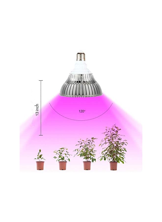 erorex 30W LED Grow Light Bulb Growth Lamp for Indoor Plants Garden Greenhouse Hydroponic Plants Full Spectrum for Plant Lover - Image 2