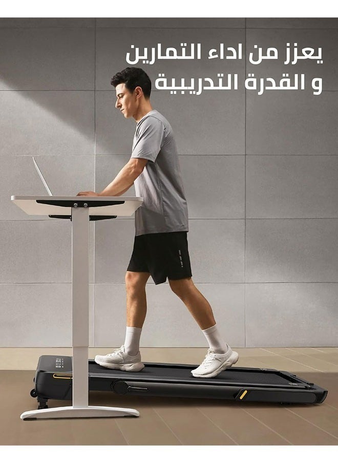 فيتنس ورلد - جهاز سير الجري بقوة 3 حصان يتحمل وزن 120 كيلو يعمل بالهدرليكق ابل للطي 3 مستويات انحدار تلقائي مع جهاز تحكم عن بعد - Image 1