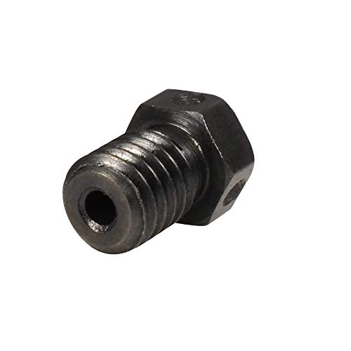 POLISI3D 4pcs Hardened Steel Nozzles V6 Nozzle 0.4mm Compatible with V6 Hotend Prusa i3 MK3 MK3S Prusa mini Anycubic Mega 3D Printer Printing PEI PEEK or Carbon Fiber Filament (4x0.4mm) - Image 3