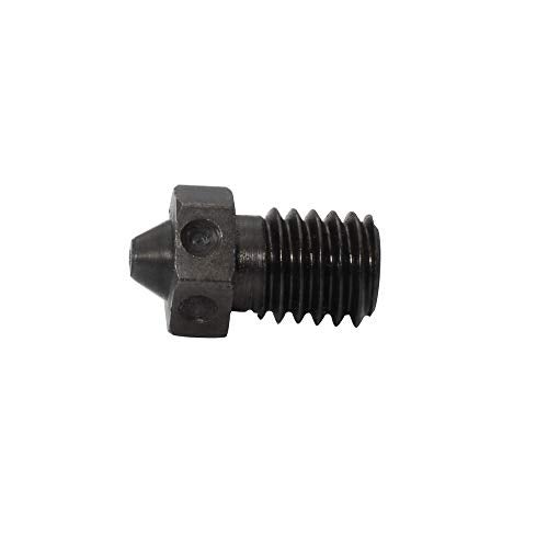 POLISI3D 4pcs Hardened Steel Nozzles V6 Nozzle 0.4mm Compatible with V6 Hotend Prusa i3 MK3 MK3S Prusa mini Anycubic Mega 3D Printer Printing PEI PEEK or Carbon Fiber Filament (4x0.4mm) - Image 4