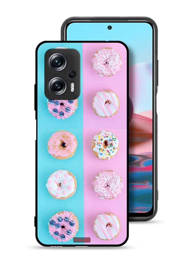 Tolwak Xiaomi Redmi Note 11T Pro Plus 5G Protective Case Cover Heather Donuts - Image 1