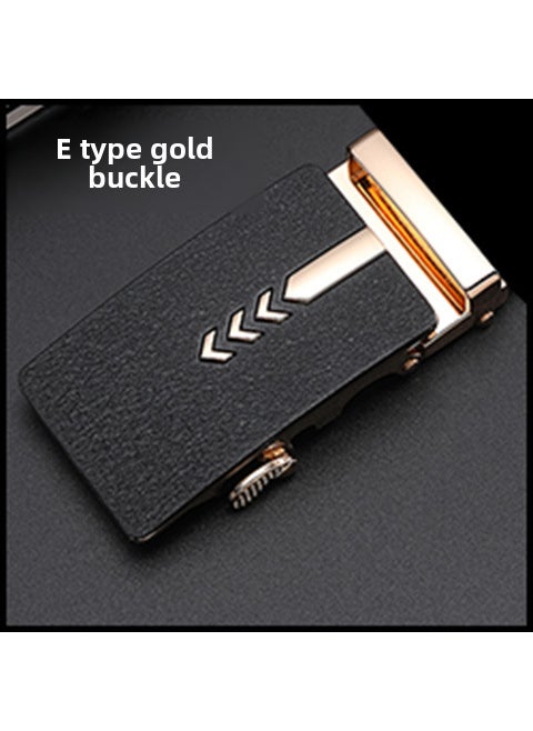 Generic Matte Automatic Mens Belt Buckle Alloy E [gold]] 