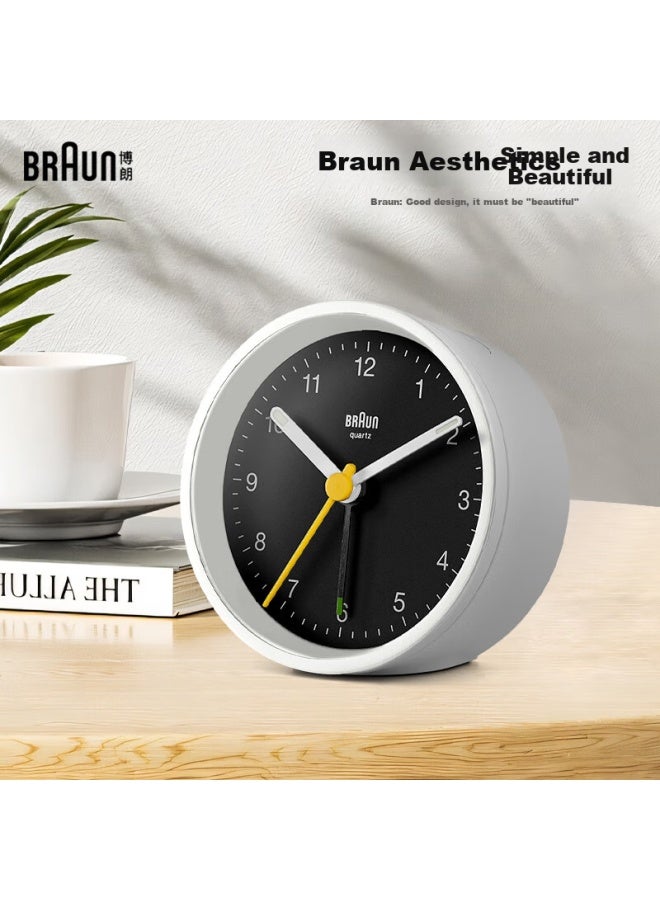 Braun German Brand Imported Mini Alarm Clock, Compact With Loud Volume, Powerful Awakening For Students, One-on Sleep Inducer, Night Light, Bedroom Bedside, Gift For Friends' Birthday And New Year Present - Image 3