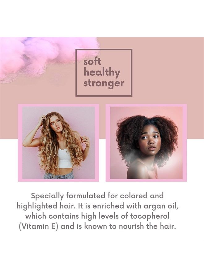 MORFOSE Argan Shampoo for Damaged and Brittle Hair - Infused with Argan Oil for Silky Softness, Deep Moisturizing, Easy Combing, and Restored Shine - Gentle Formula with Natural Ingredients for Revita - Image 4