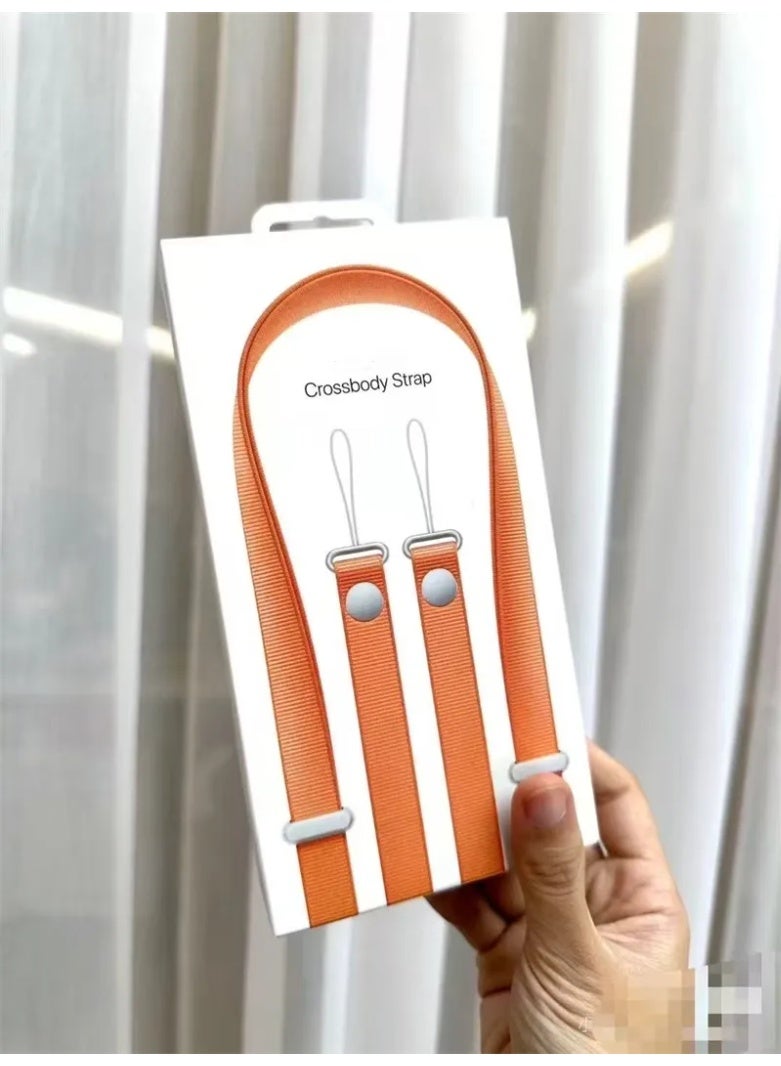 MOCOM Newest Design 1:1 Crossbody Strap for iPhone 17/17 Pro Max – Premium Cosmic Orange Adjustable Phone Lanyard, Anti-Drop Universal Cellphone Shoulder Strap, Hands-Free Wearable Phone Holder for Travel, Work, Outdoor Activities, Secure & Stylish Fashion Accessory - Image 4