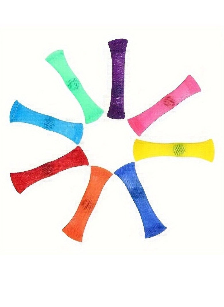 Marble Fidget Toys 9 Pcs) Relieve Stress Increase Focus Soothing Mesh Fidgets For Children Adults Kid And Those With Adhd Add Ocd Autism Anxiety