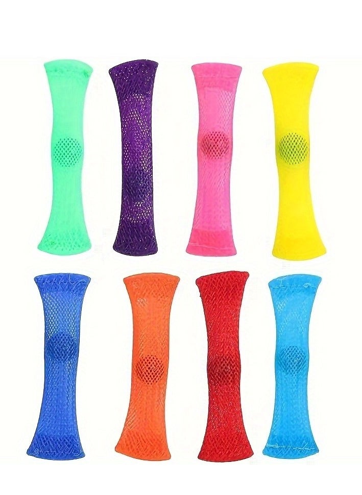 Marble Fidget Toys 9 Pcs) Relieve Stress Increase Focus Soothing Mesh Fidgets For Children Adults Kid And Those With Adhd Add Ocd Autism Anxiety