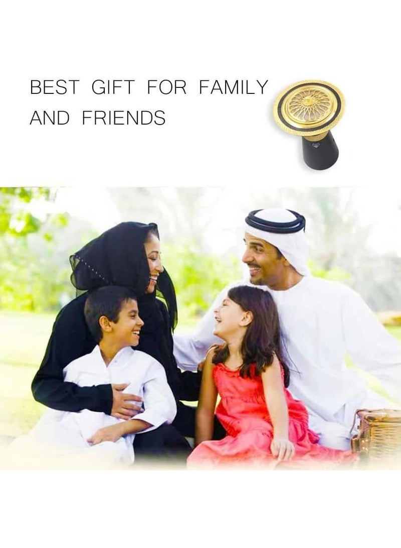 ريبنيو مبخرة بخور كهربائية وحامل عود كهربائي للمنزل - أسود - Image 4