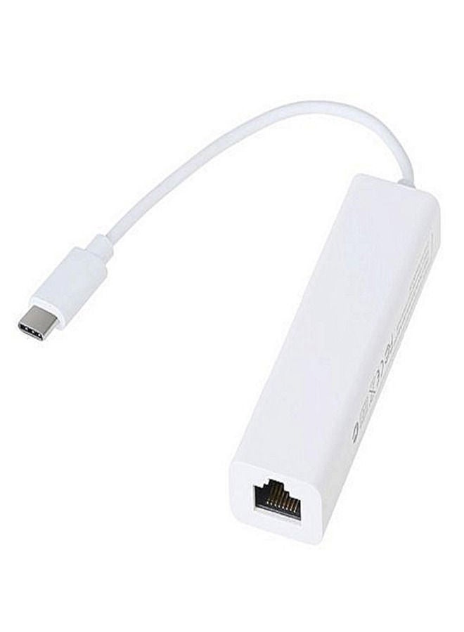 Type-C To RJ45 Ethernet Adapter - Image 1