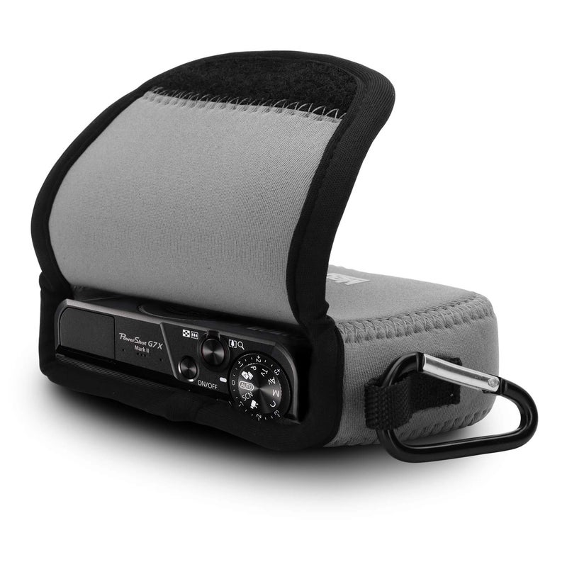 MegaGear Ultra Light Neoprene Camera Case Compatible with Canon PowerShot G7 X Mark III, G7 X Mark II, G7 X - Image 3