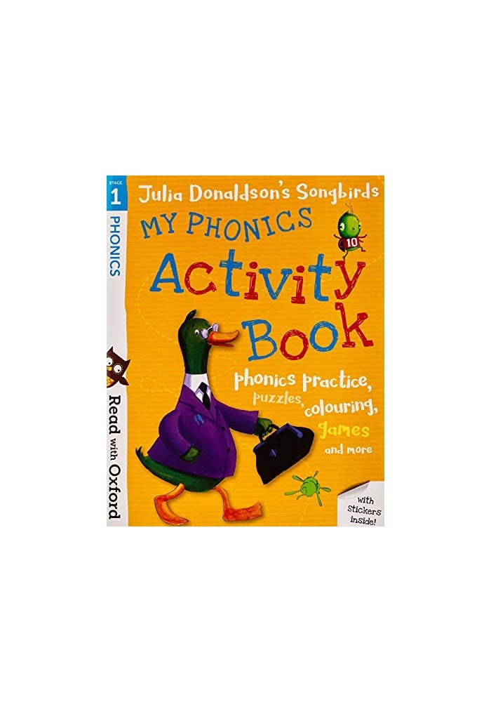Read with Oxford: Stage 1: Julia Donaldson's Songbirds: My Phonics Activity Book - Image 1