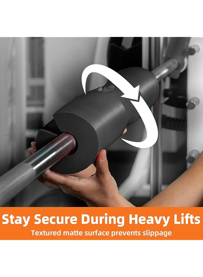 SMILEE 43cm Olympic Barbell Pad Waterproof Foam Shoulder Support Thickened NBR Material for Comfort and Impact Absorption - Image 5