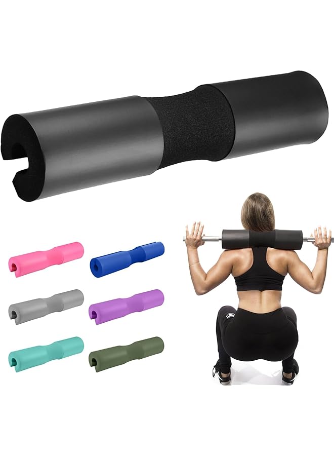 SMILEE 43cm Olympic Barbell Pad Waterproof Foam Shoulder Support Thickened NBR Material for Comfort and Impact Absorption - Image 1