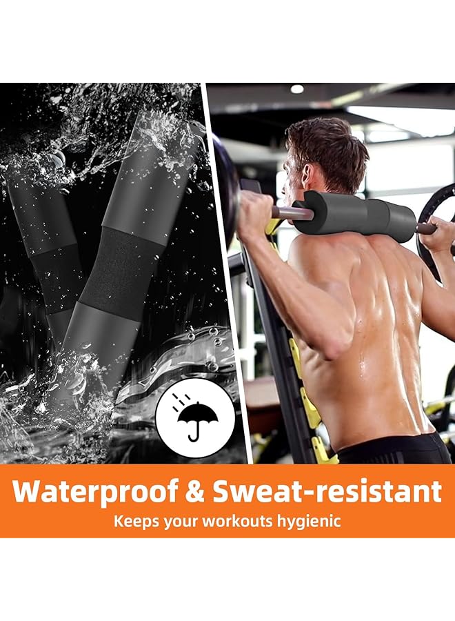 SMILEE 43cm Olympic Barbell Pad Waterproof Foam Shoulder Support Thickened NBR Material for Comfort and Impact Absorption - Image 3