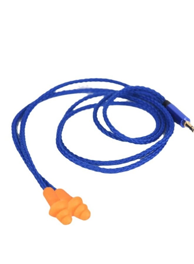 Bluetooth Wired Bass Work Lazy Listening To Songs Hd Call Labor Protection Earplug Headset Camouflage Anti-noise - Image 2
