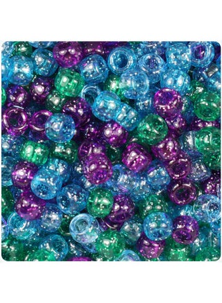 Cool Mix Sparkle 9Mm Barrel Pony Beads (500Pcs) - pzsku/Z3DBFF15BBFDB9CAD2930Z/45/_/1701152752/fabc6c0b-d0a5-4f45-8b64-065144e46ada