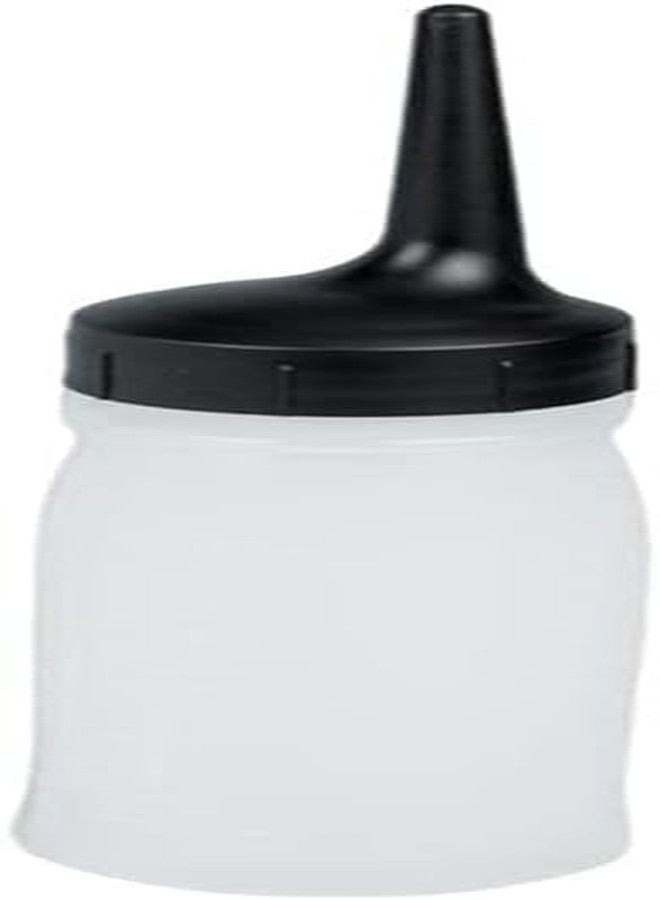 Labriciyon 1Pc Black Slant Tip Applicator Bottle,hair color applicator,hair dye,application fast,helps with applying hair color,stylist Reduce Waste Hair Color Applicator Bottles,Coloring and Highlighting Tools - Image 1
