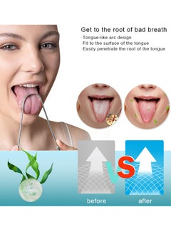 Super ZYouth 8-Piece Tongue Scraper Set Tongue Cleaner for Oral Cleaning Reduce Bad Breath and Fresh Breath with Stainless Steel Box  - Image 3